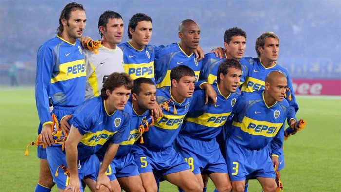 Koszulka Piłkarska Boca Juniors 2003/2004 Home Retro