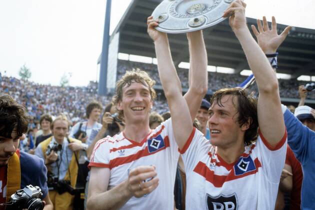 Koszulka Piłkarska HSV Hamburg 1983/1984 Home Retro