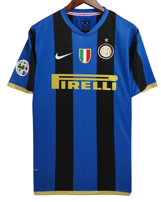 Koszulka Piłkarska Inter Mediolan 2008/2009 Home Retro