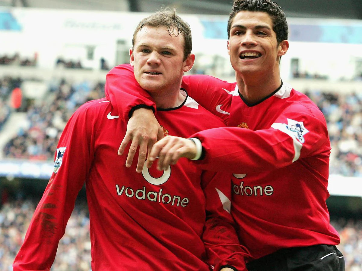 Komplet Piłkarski Dziecięcy Manchester United 2005/2006 Home Retro