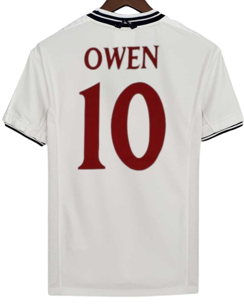 Koszulka Piłkarska Anglia Euro 2000 Home Retro
