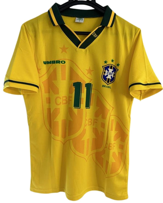 Koszulka Piłkarska Brazylia 1994 MŚ Home Retro
