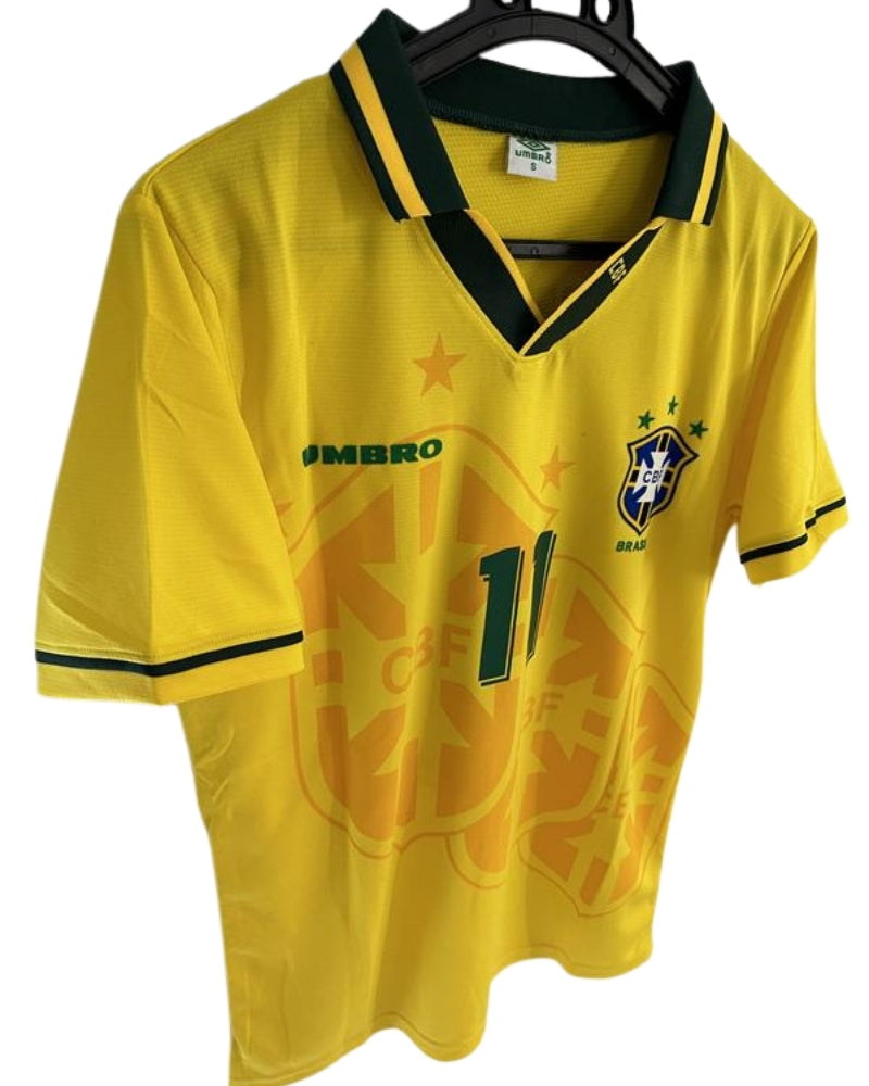 Koszulka Piłkarska Brazylia 1994 MŚ Home Retro