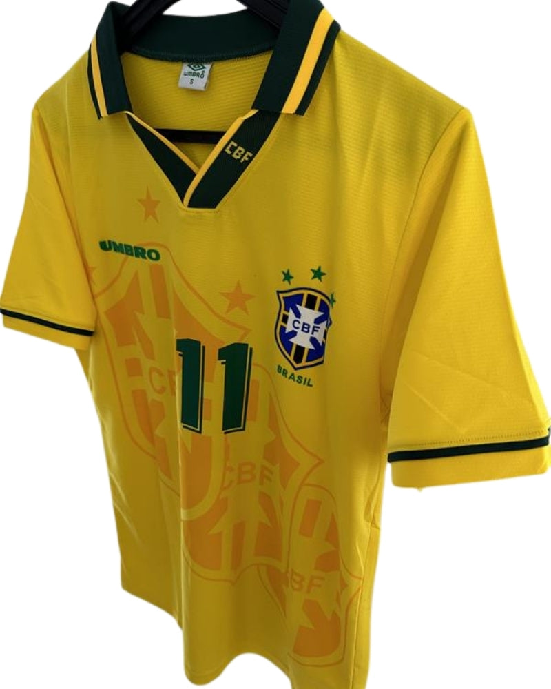 Koszulka Piłkarska Brazylia 1994 MŚ Home Retro