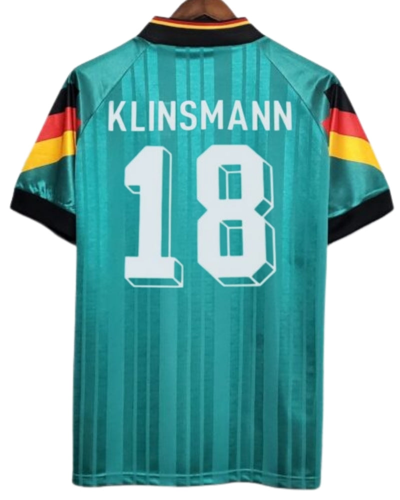 Koszulka Piłkarska Niemcy 1992 Away Retro