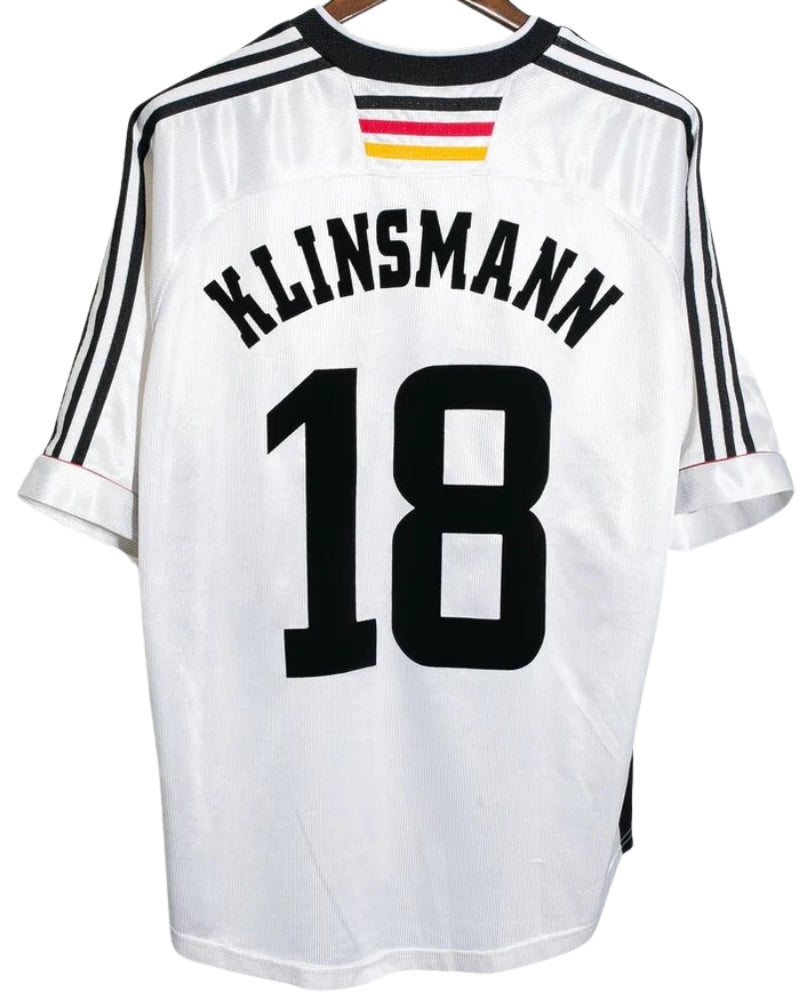 Koszulka Piłkarska Niemcy MŚ 1998 Home Retro