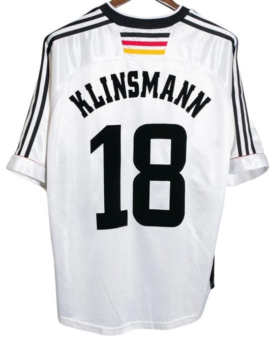 Koszulka Piłkarska Niemcy MŚ 1998 Home Retro