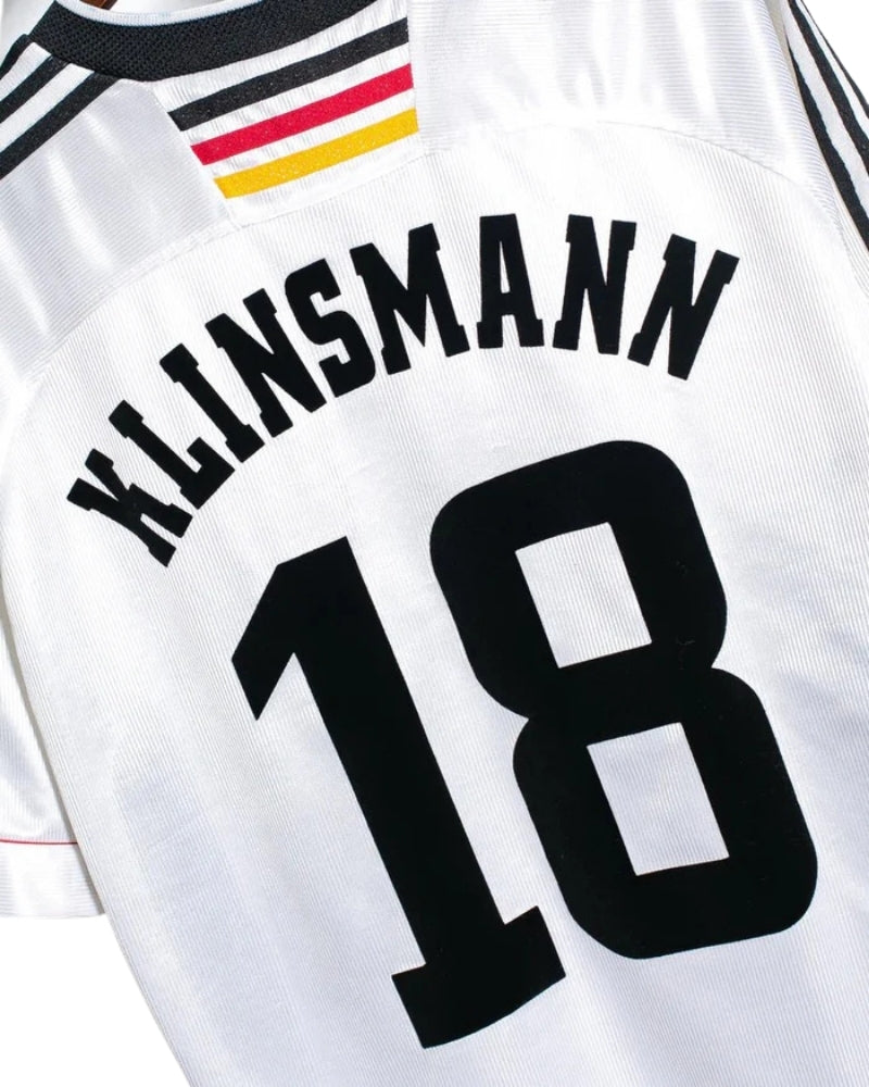 Koszulka Piłkarska Niemcy MŚ 1998 Home Retro