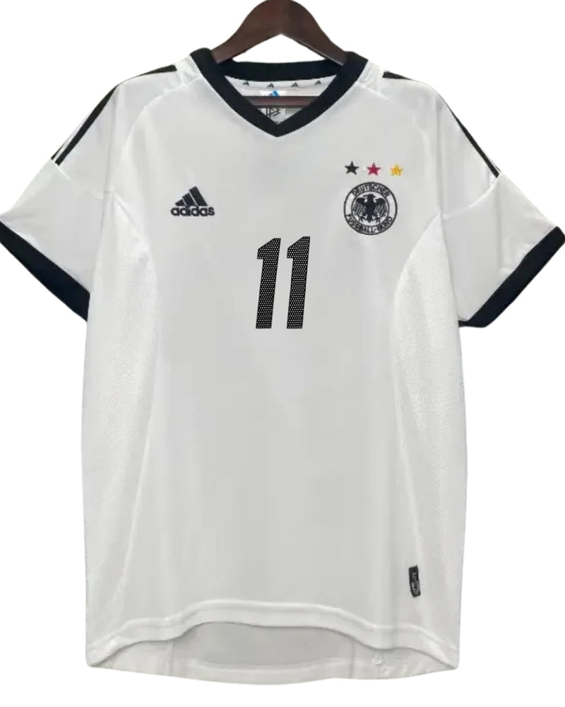 Koszulka Piłkarska Niemcy 2002 Home Retro