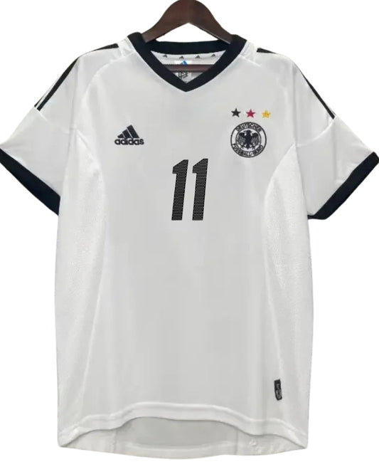 Koszulka Piłkarska Niemcy 2002 Home Retro
