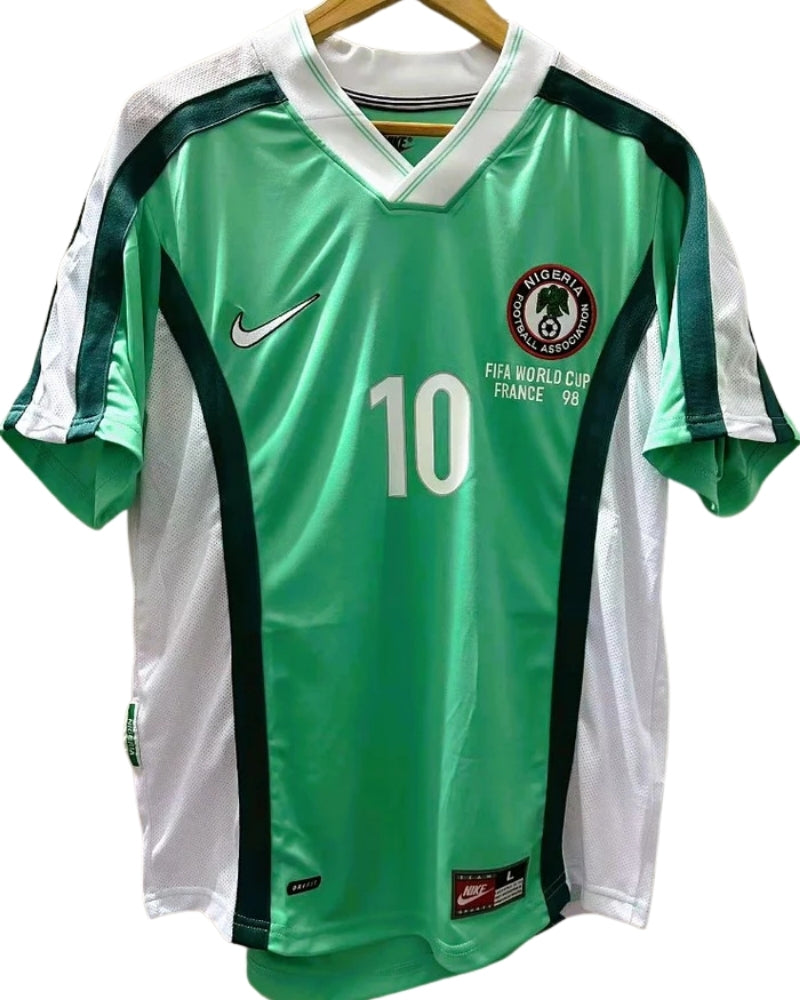 Koszulka Piłkarska Nigeria 1998 Home Retro