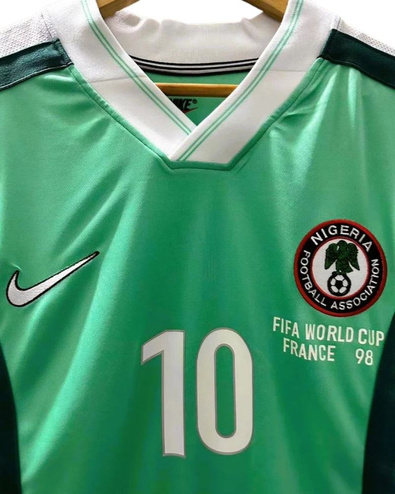 Koszulka Piłkarska Nigeria 1998 Home Retro