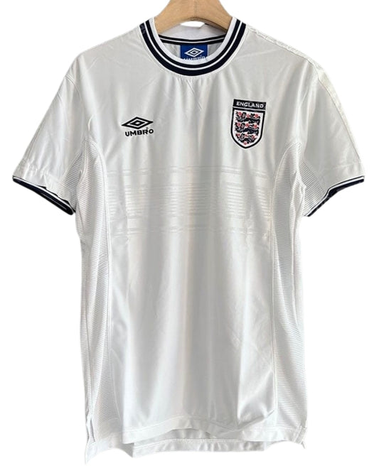Koszulka Piłkarska Anglia Euro 2000 Home Retro