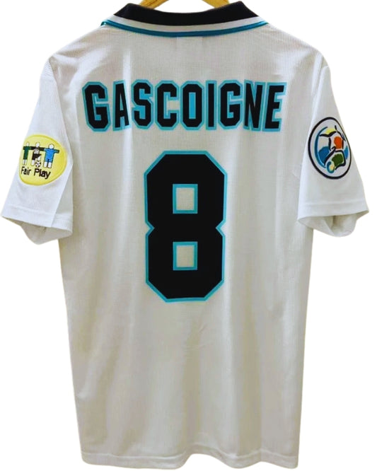 Koszulka Piłkarska Anglia Euro 1996 Home Retro