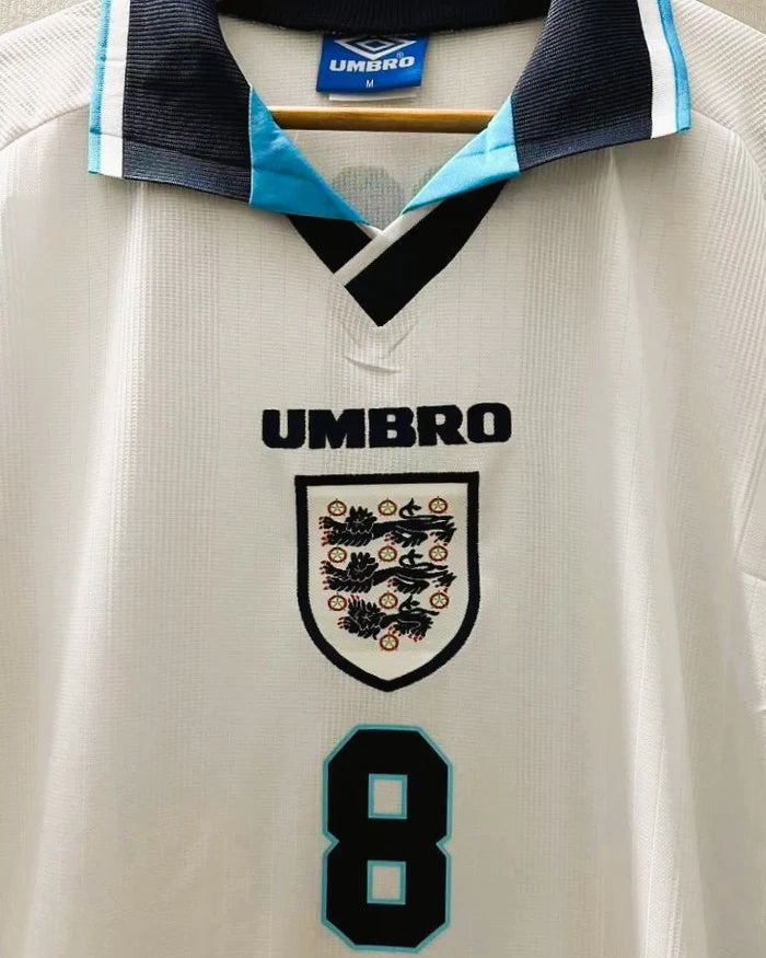 Koszulka Piłkarska Anglia Euro 1996 Home Retro