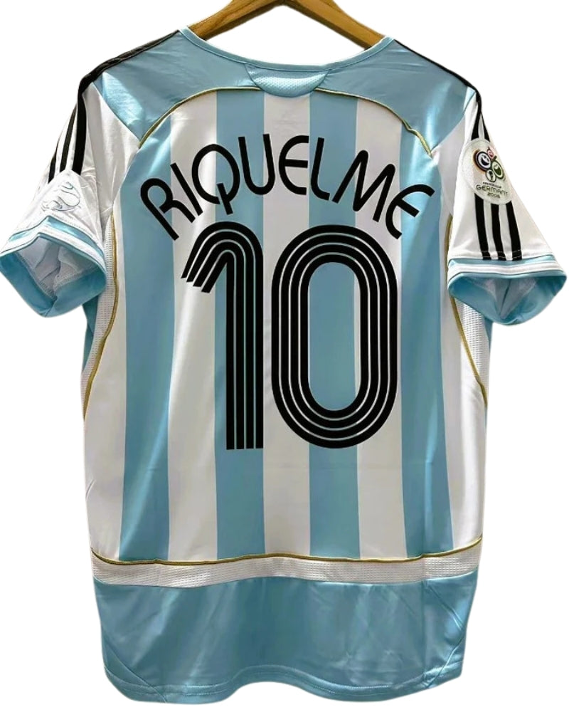 Koszulka Piłkaska Argentyna 2006 Home Retro