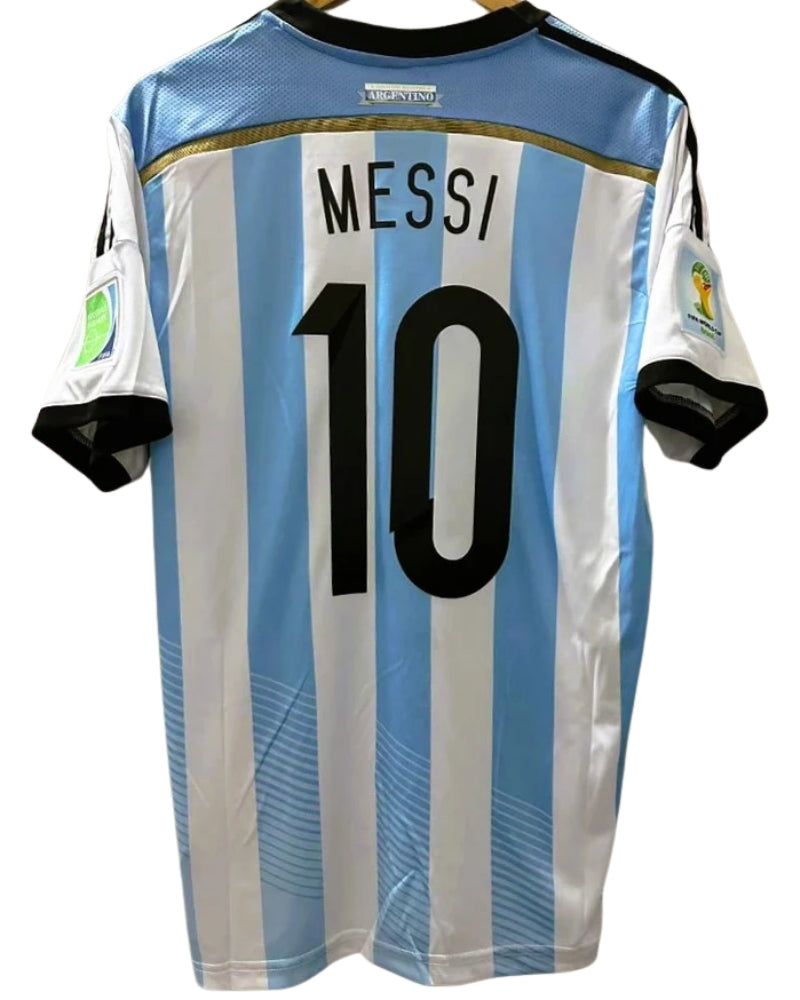 Koszulka Piłkarska Argentyna MŚ 2014 Home Retro