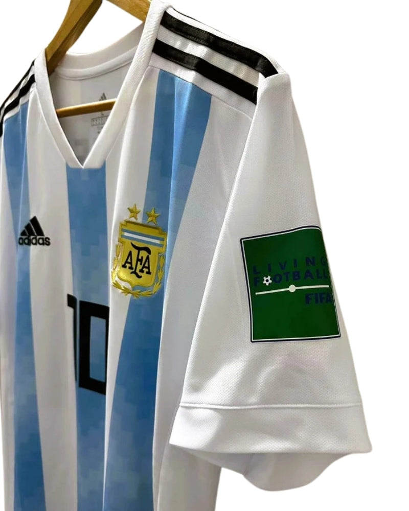 Koszulka Piłkarska Argentyna MŚ 2018 Home Retro