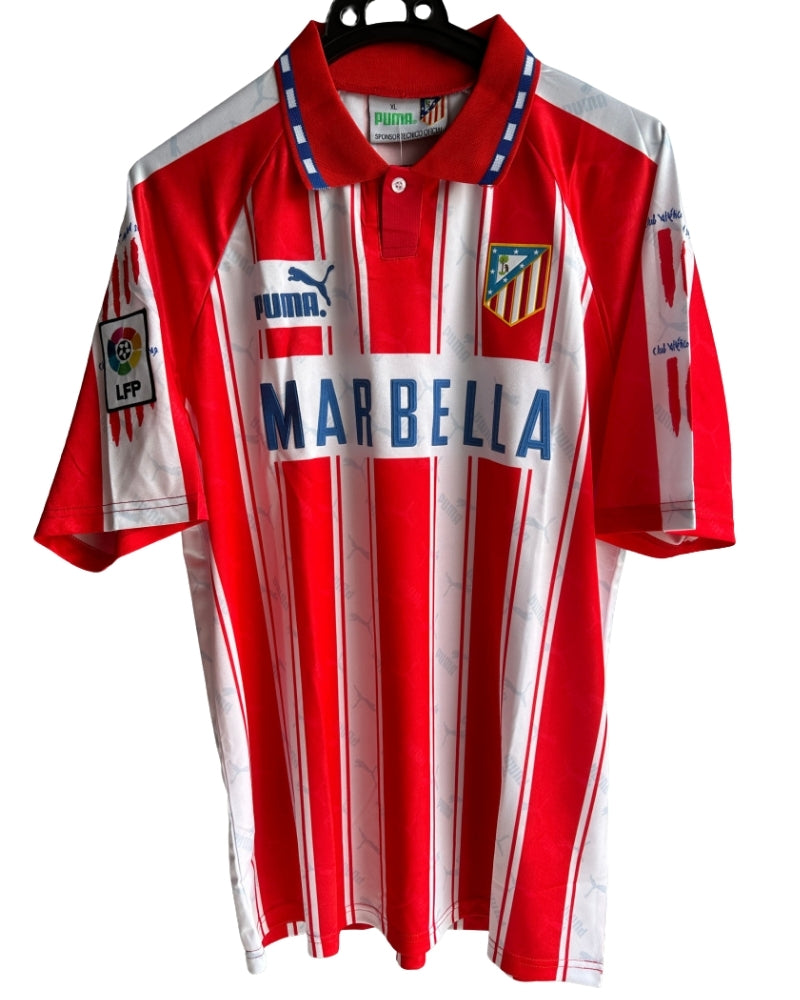 Koszulka Piłkarska Atletico Madryt 1994/1995 Home Retro