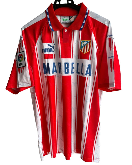 Koszulka Piłkarska Atletico Madryt 1994/1995 Home Retro