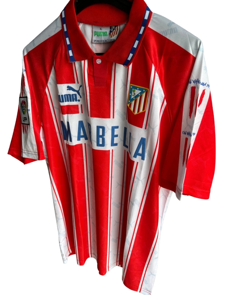 Koszulka Piłkarska Atletico Madryt 1994/1995 Home Retro