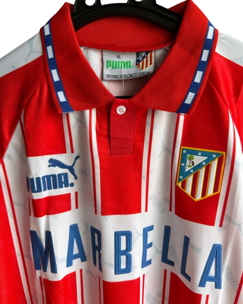 Koszulka Piłkarska Atletico Madryt 1994/1995 Home Retro
