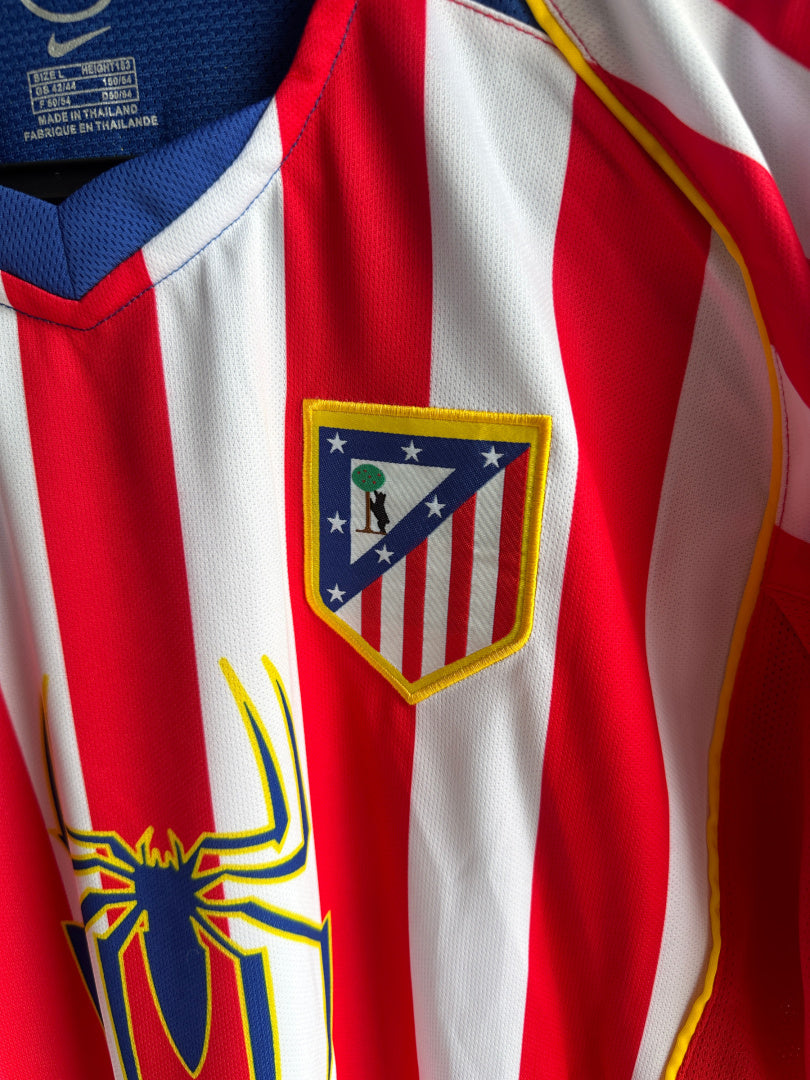 Koszulka Piłkarska Atletico Madryt 2004/2005 Home RETRO