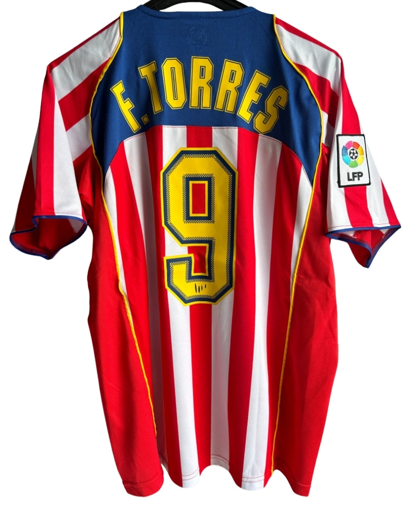Koszulka Piłkarska Atletico Madryt 2004/2005 Home RETRO