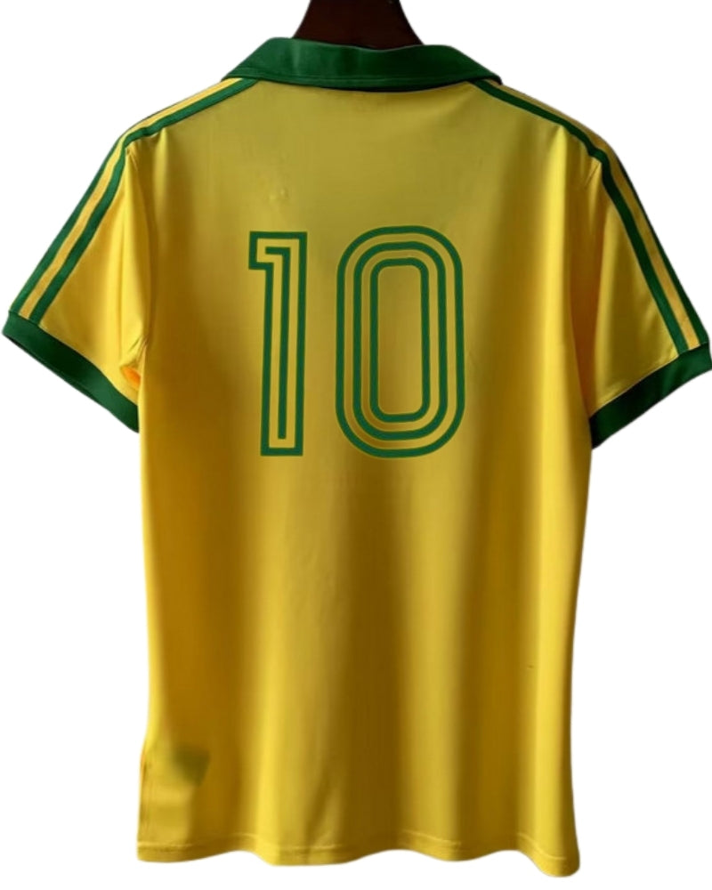 Koszulka Piłkarska Brazylia 1978 Home Retro