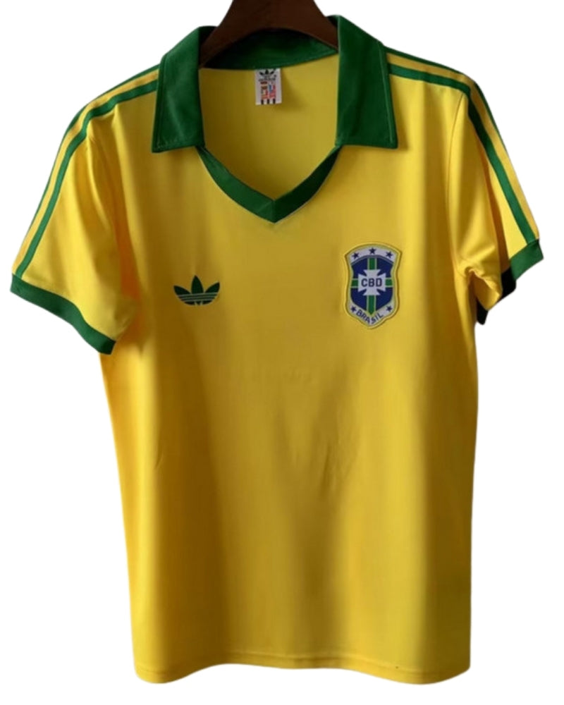 Koszulka Piłkarska Brazylia 1978 Home Retro