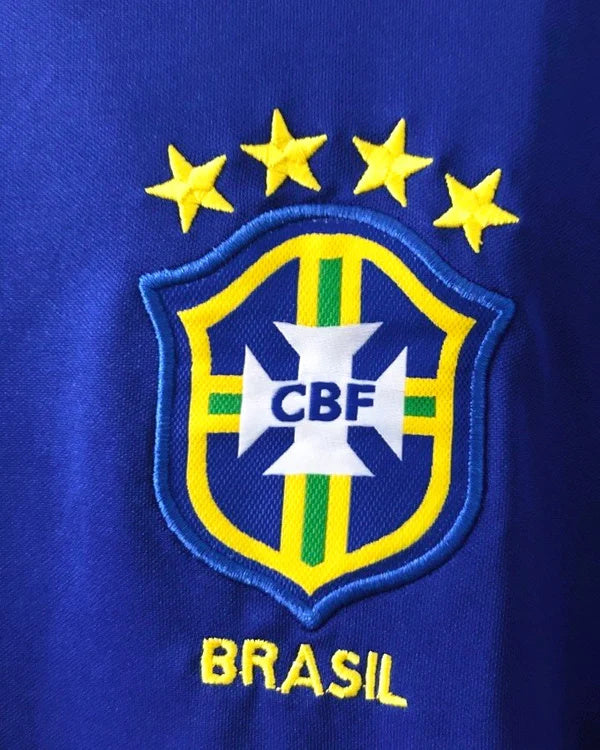 Koszulka Piłkarska Brazylia 1998 Away MŚ Retro