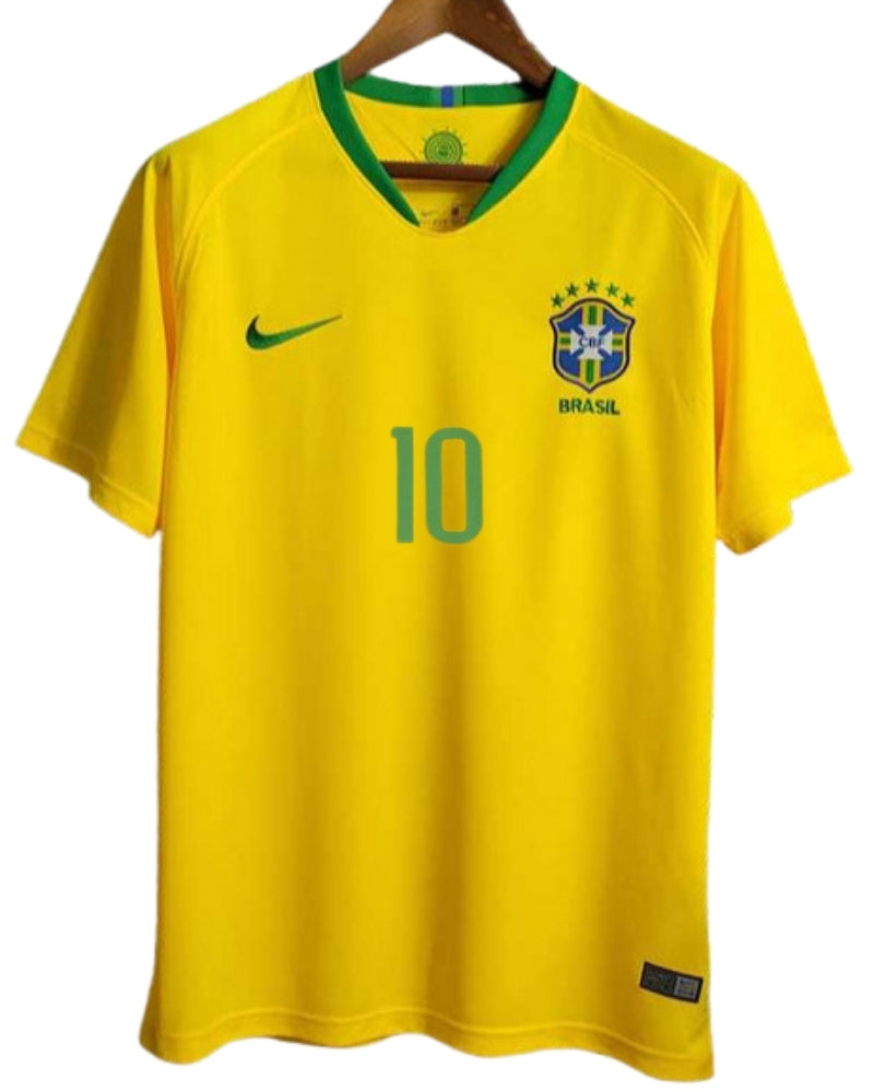 Koszulka Piłkarska Brazylia 2018 Home Retro