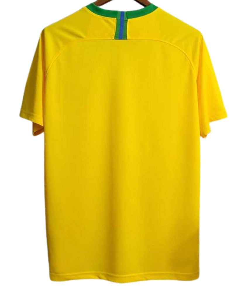 Koszulka Piłkarska Brazylia 2018 Home Retro