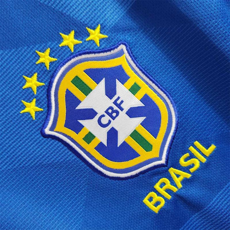 Koszulka Piłkarska Brazylia 2018 Away Retro