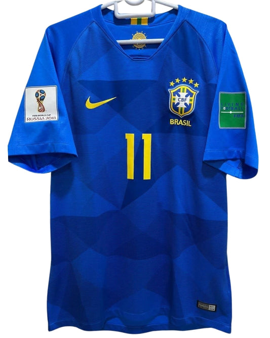 Koszulka Piłkarska Brazylia 2018 Away Retro