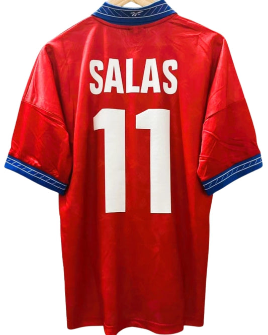 Koszulka Piłkarska Chile MŚ 1998 Home Retro