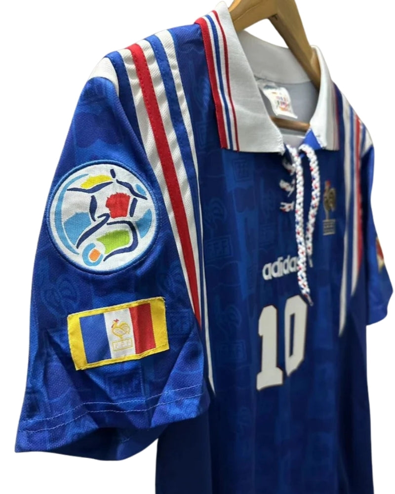 Koszulka Piłkarska Francja Euro 1996 Home Retro
