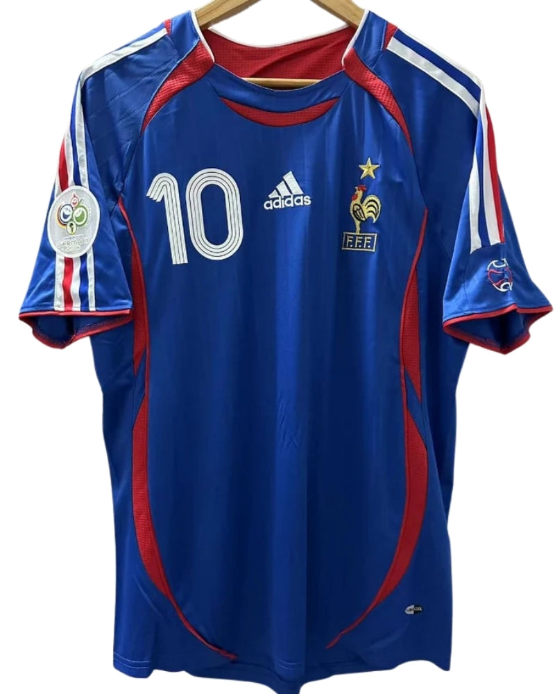 Koszulka Piłkarska Francja 2006 Home Retro