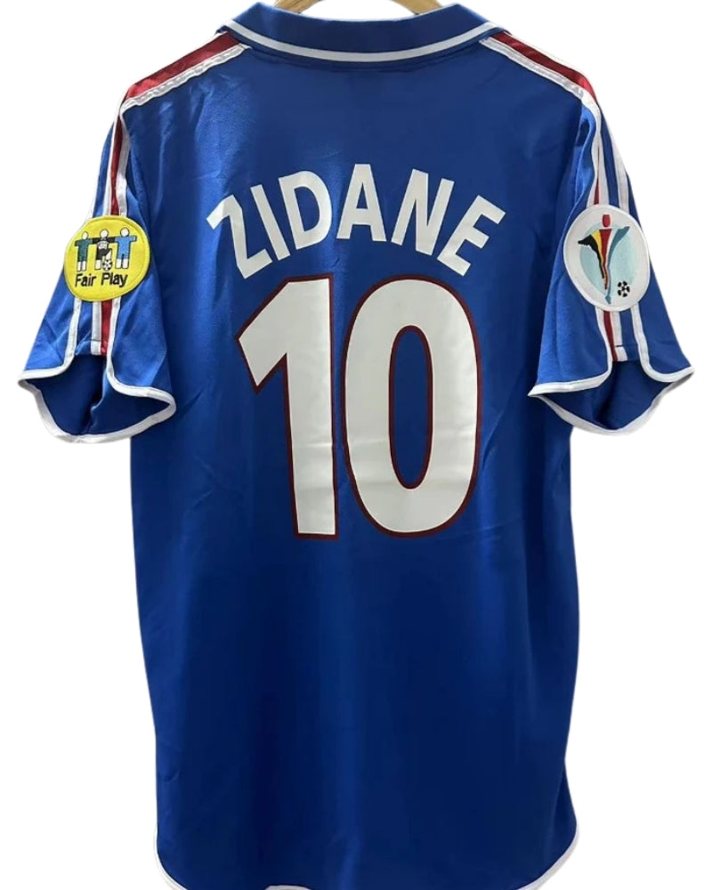 Koszulka Piłkarska Francja Euro 2000 Home RETRO