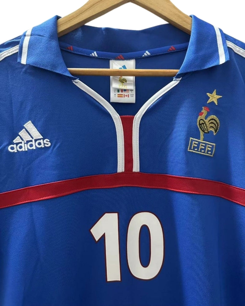 Koszulka Piłkarska Francja Euro 2000 Home RETRO
