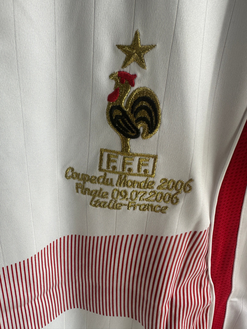 Koszulka Piłkarska Francja MŚ 2006 Away Retro