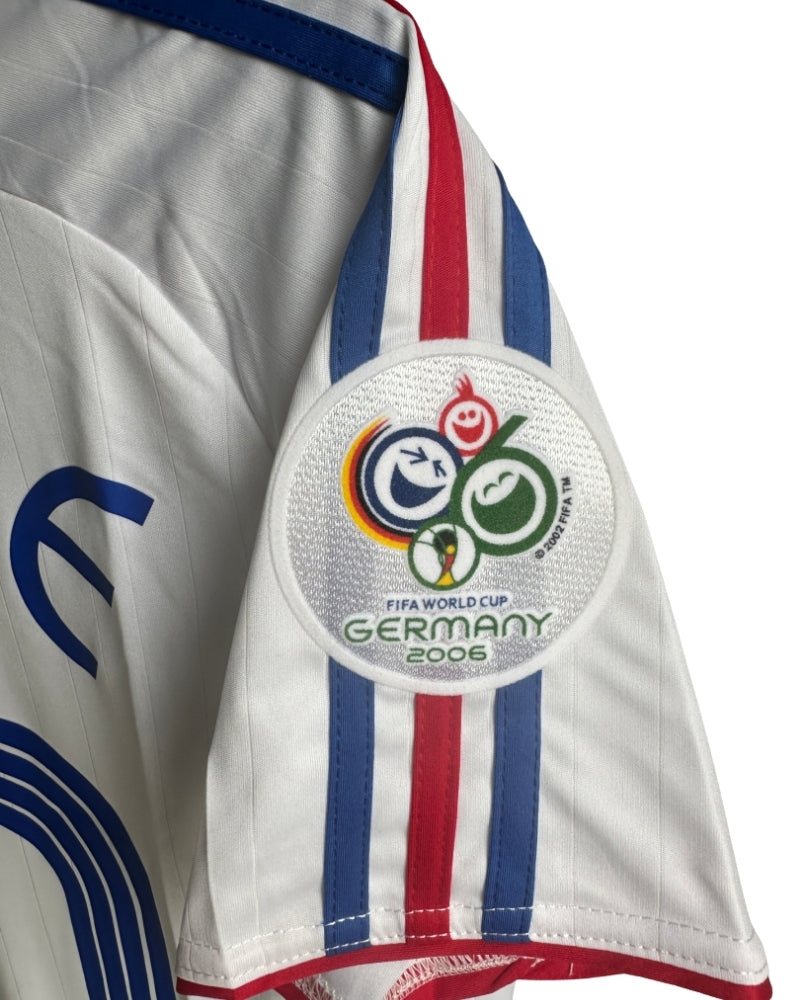 Koszulka Piłkarska Francja MŚ 2006 Away Retro
