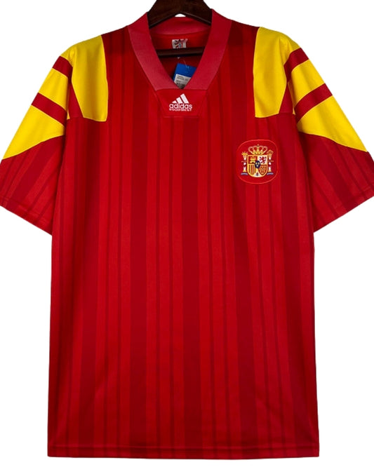 Koszulka Piłkarska Hiszpania 1992/1994 Home Retro
