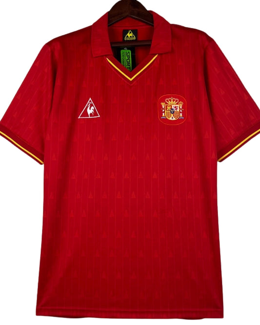 KOSZULKA PIŁKARSKA HISZPANIA 1988/1991 RETRO