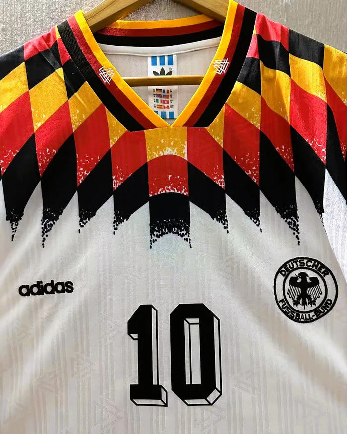 Koszulka Piłkarska Niemcy MŚ 1994 Home Retro