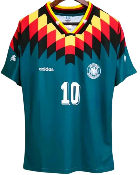 Koszulka Piłkarska Niemcy 1994 Away Retro