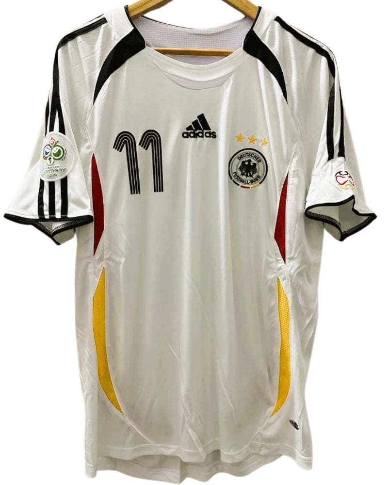 Koszulka Piłkarska Niemcy MŚ 2006 Home Retro