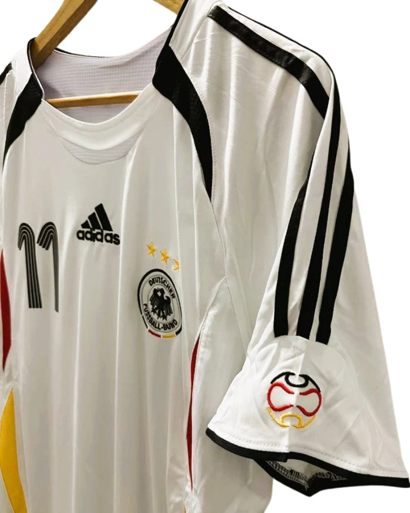 Koszulka Piłkarska Niemcy MŚ 2006 Home Retro