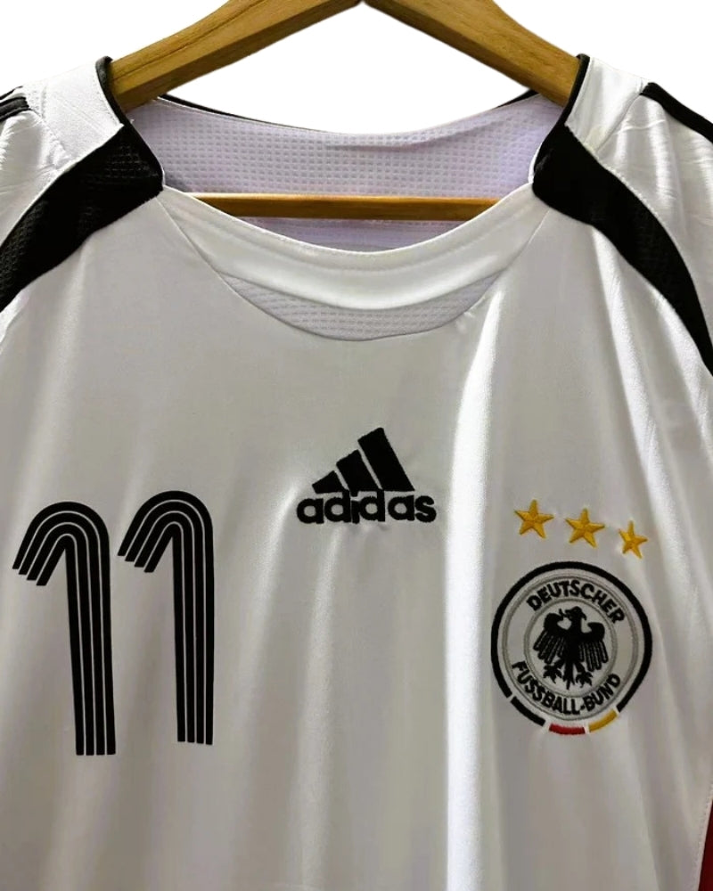 Koszulka Piłkarska Niemcy MŚ 2006 Home Retro