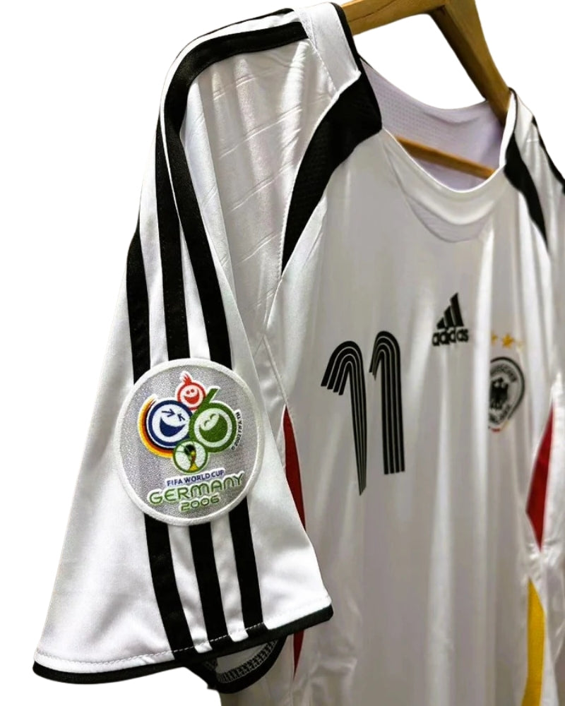 Koszulka Piłkarska Niemcy MŚ 2006 Home Retro